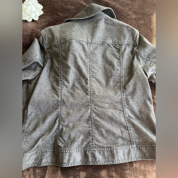 Black Talbots Denim Jacket - Picture 4 of 6